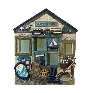 Figi Vintage Antiques Toy Shop 4 2x2 Spots Picture Frame Farmhouse Cottagecore